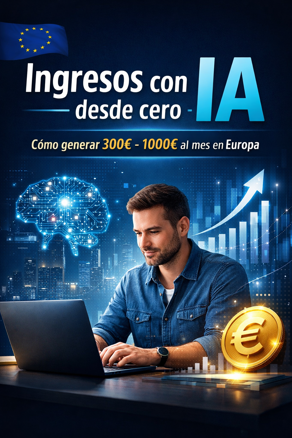 Cómo generar ingresos con IA desde cero en Europa (2026) | Hotmart