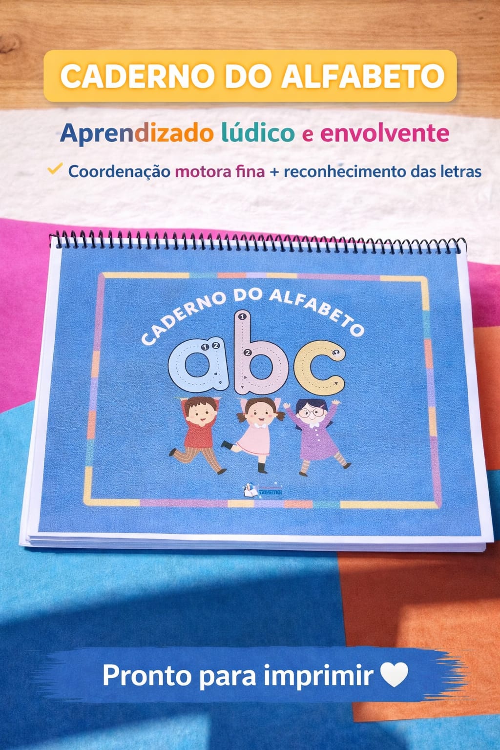 Caderno do Alfabeto - Paula Pereira | Hotmart