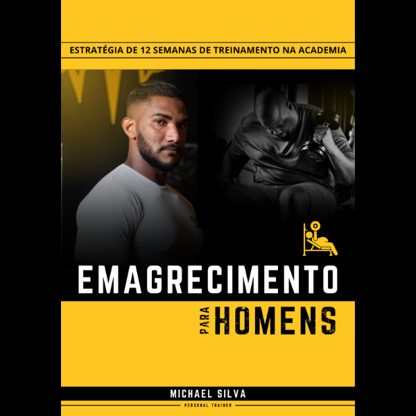 Imagem de capa para o Ebook Emagrecimento para Homens