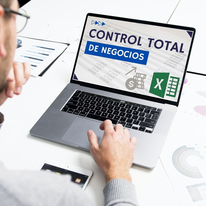 Plantilla en Excel: Control Total de Negocios - Marcos Morales