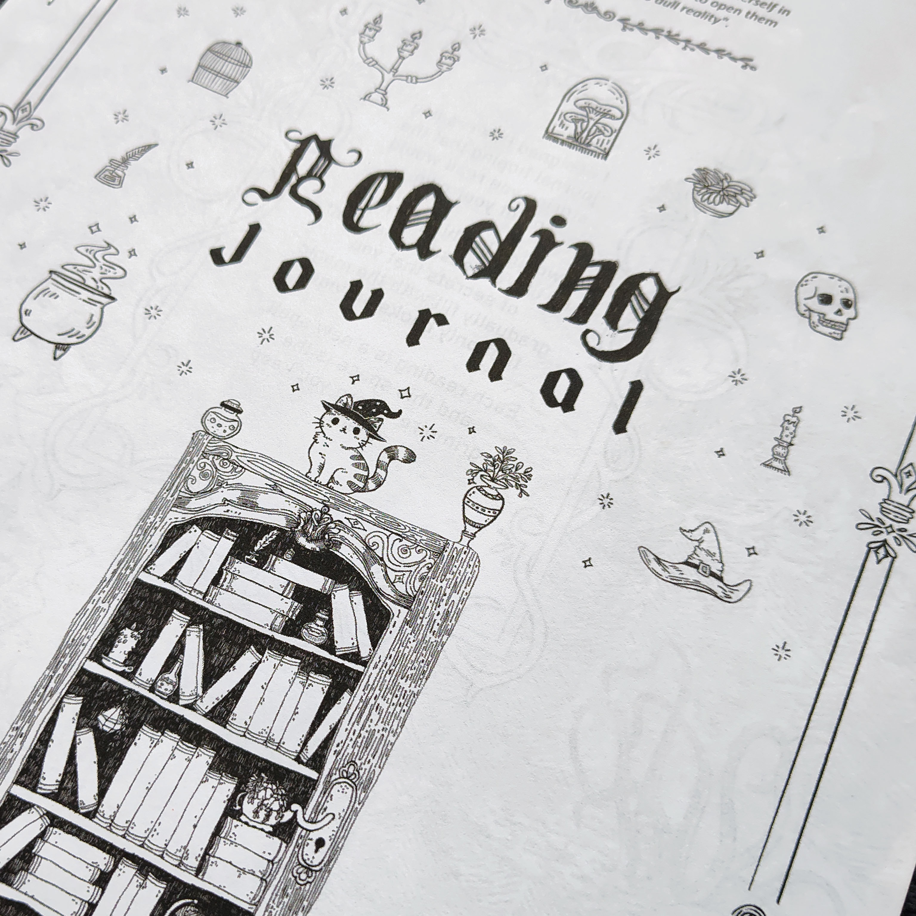 Reading Journal IMPRIMIBLE en español