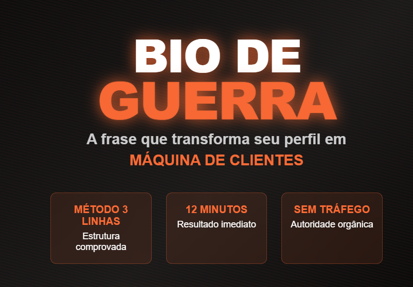 Crie uma Bio Poderosa: O Segredo para o Sucesso no Instagram | Hotmart