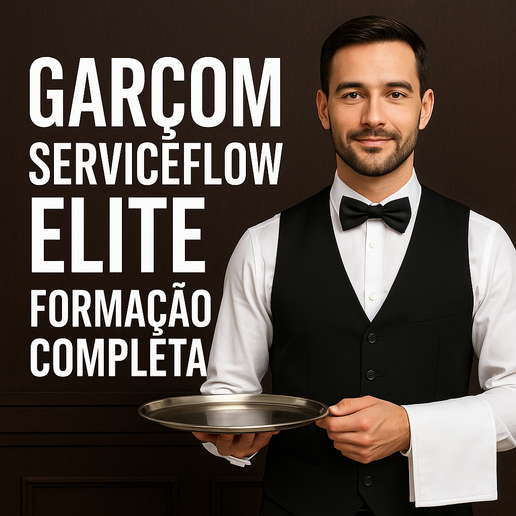 Garçom ServiceFlow Elite – Formação Completa