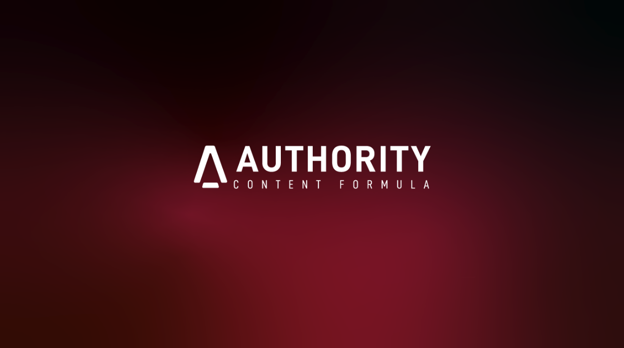 Imagen de portada para Curso online AUTHORITY CONTENT FORMULA