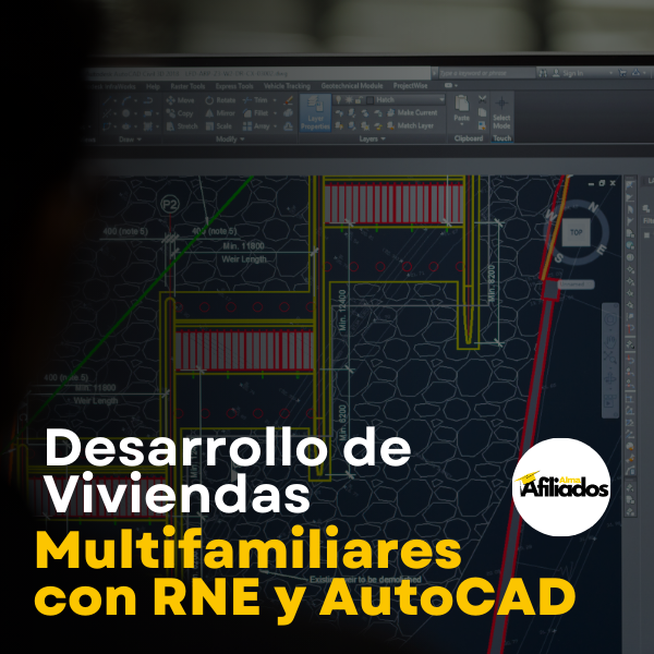▶️DESARROLLO DE VIVIENDAS MULTIFAMILIARES CON RNE Y AUTOCAD