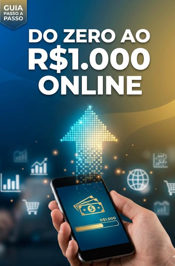 E-book: Seu Guia Para R$1.000 Online Começando do Zero | Hotmart