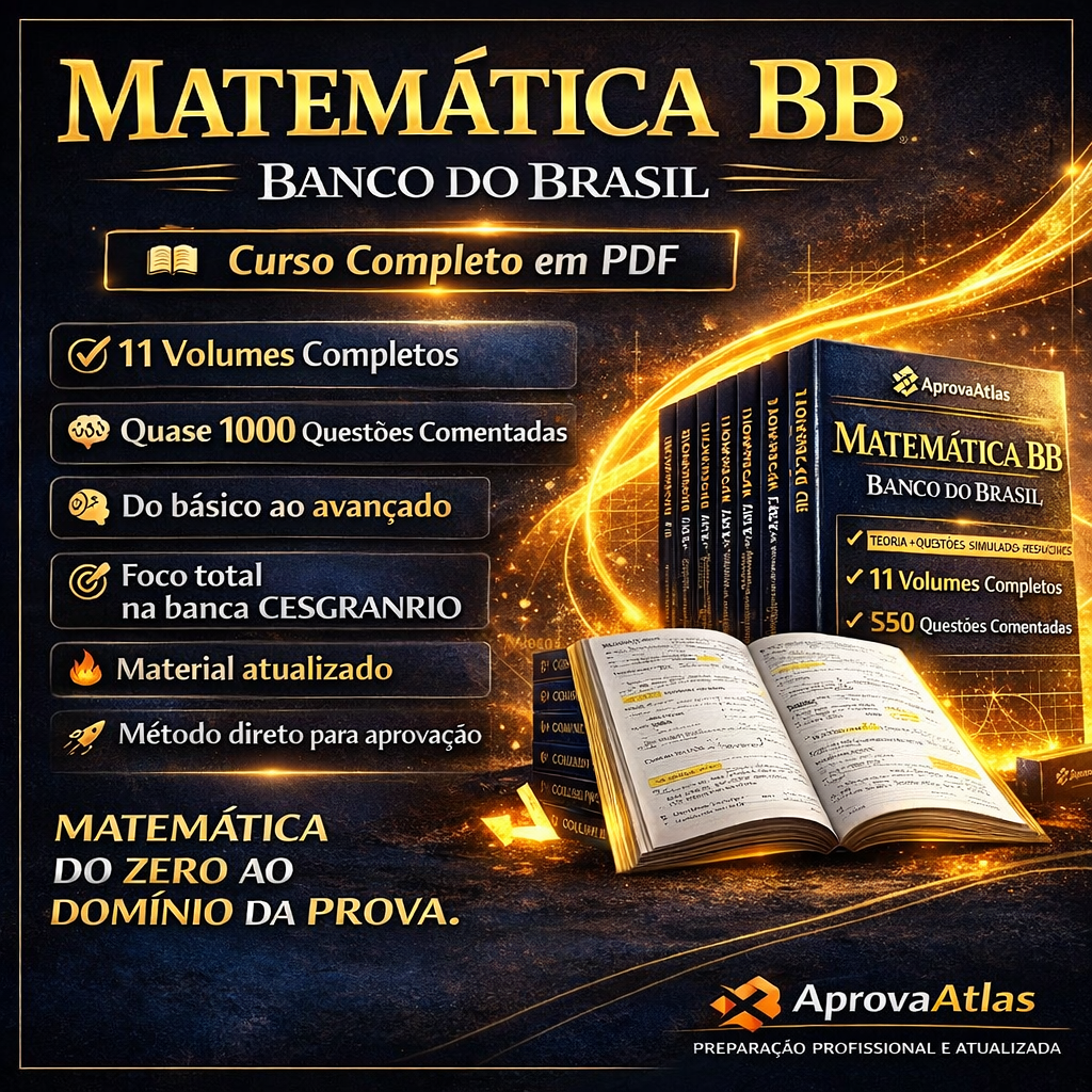 Matemática para Banco do Brasil – Completo