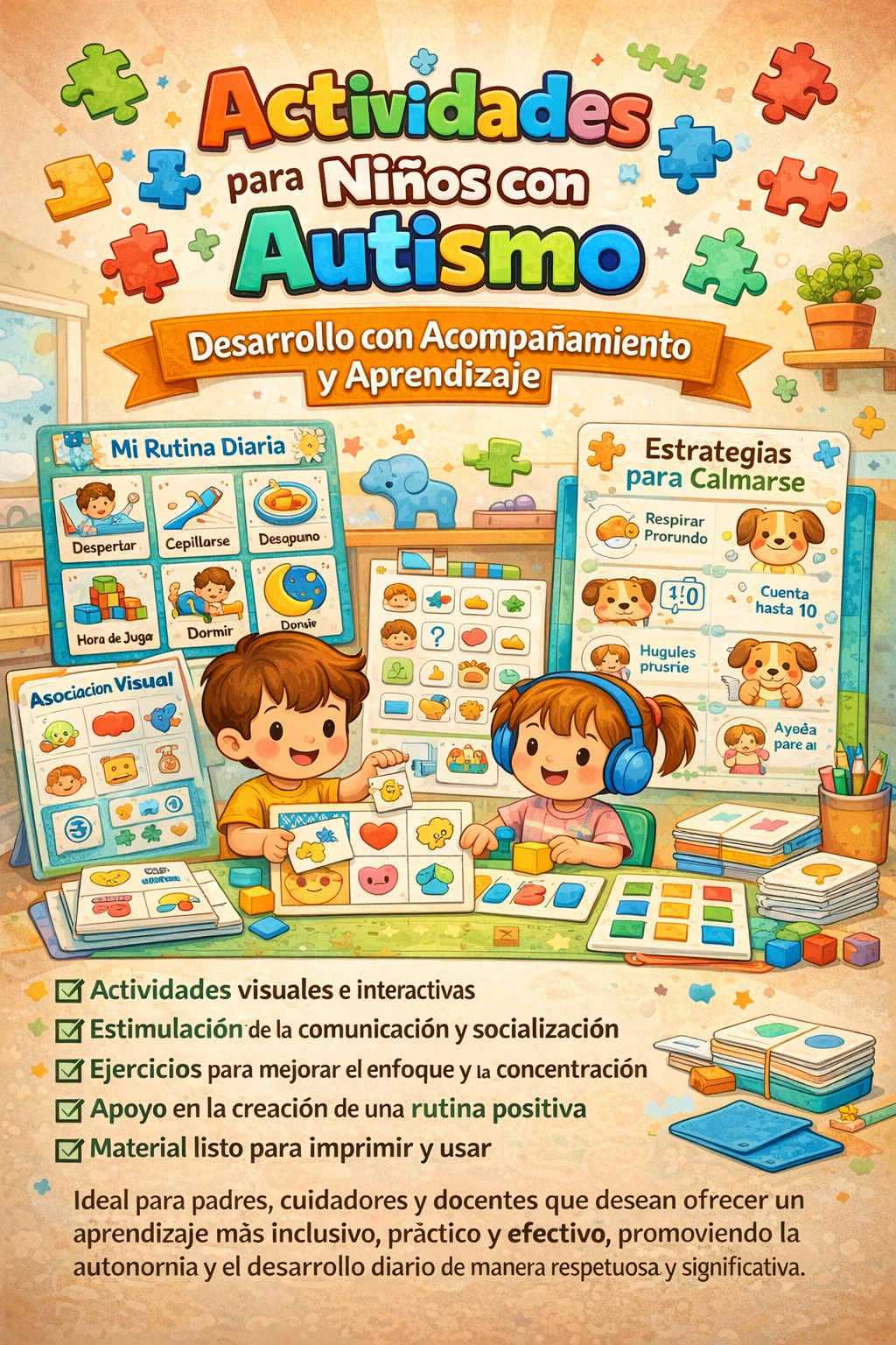 Actividades para Niños con Autismo - Cauã Silva | Hotmart