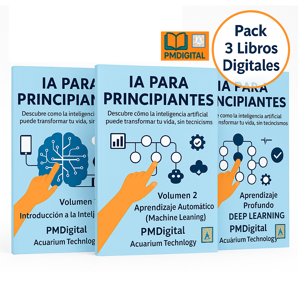Inteligencia Artificial para Principiantes: Pack de 3 Libros Digita...