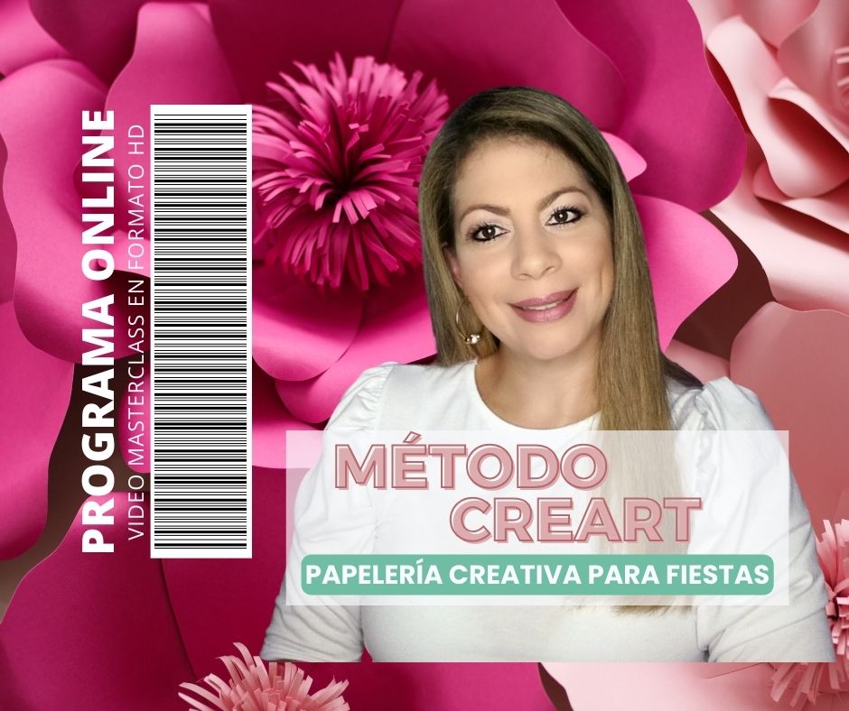 Método CREART Papelería Creativa para fiestas Diana Marcela Aragon