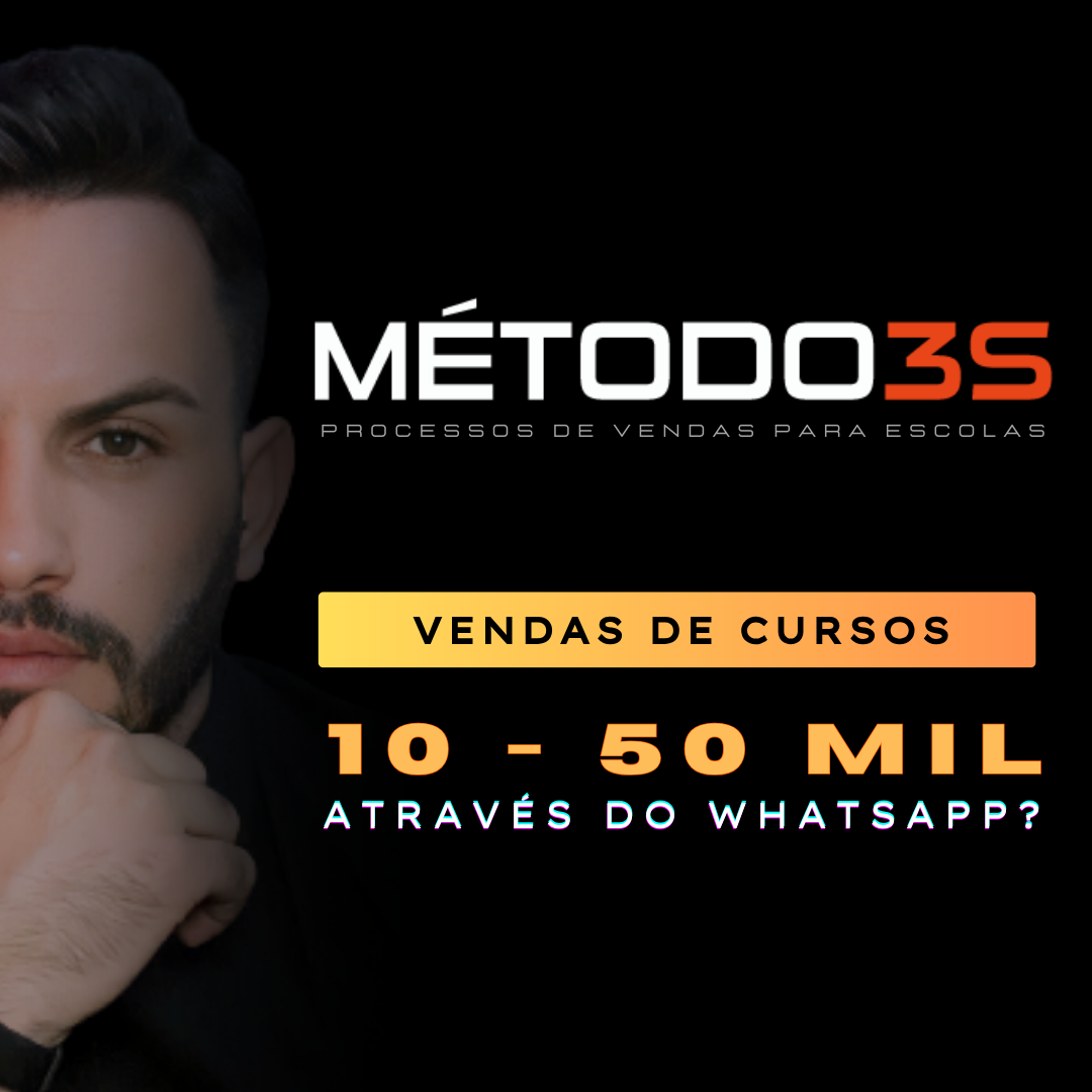 Ebook: Vendas de Cursos com Alto Valor [Método3S] - Socho6 - Venda ...