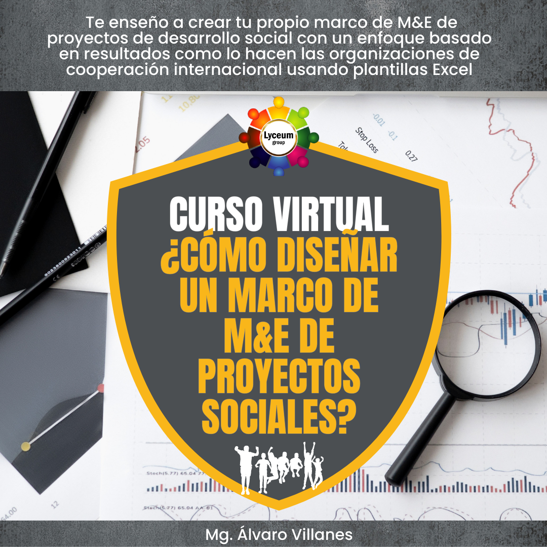 Imagen de portada para Curso online ¿CÓMO DISEÑAR UN MARCO DE MONITOREO Y EVALUACIÓN DE PROYECTOS SOCIALES?