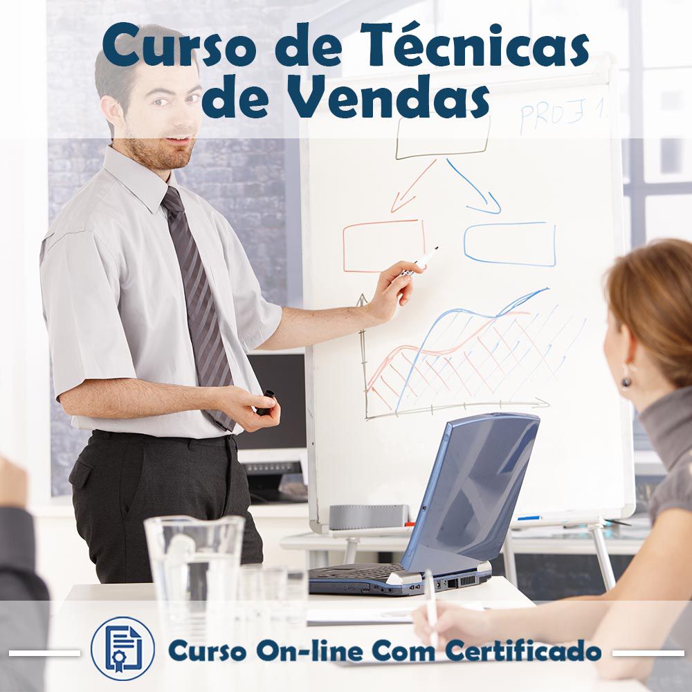Curso de Técnicas em Vendas - Inovar Cursos Livres | Hotmart