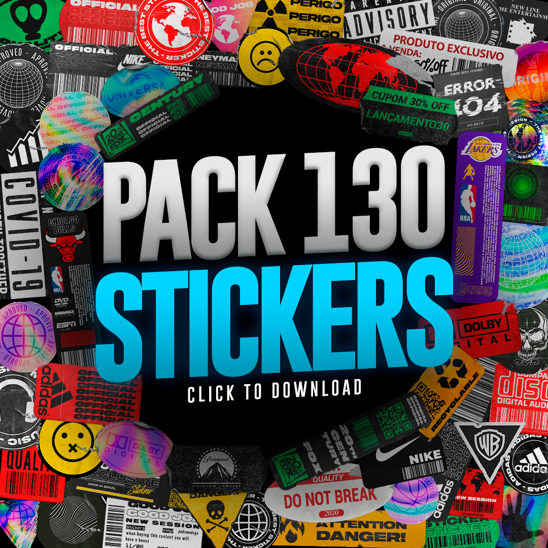 Pack 130 Stickers (+5 PSD)