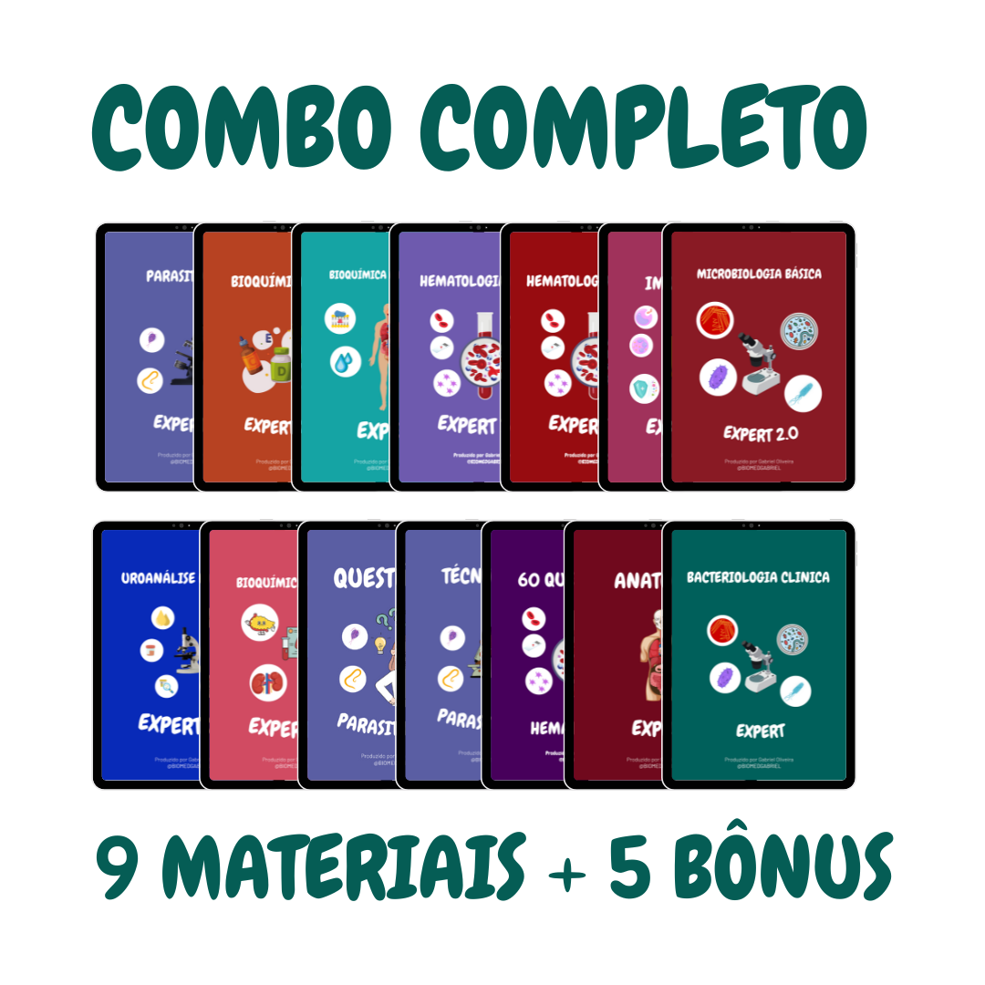 Combo Resumos Biomedicina Expert - Gabriel sousa | Hotmart