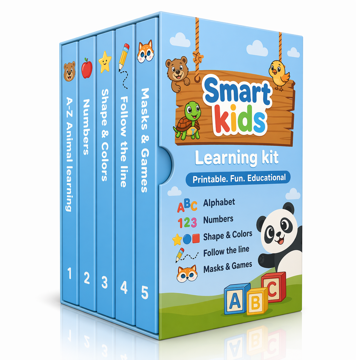 Smart kids Learning Kit: Printable.Fun.Educational - Eneida Rocio A...