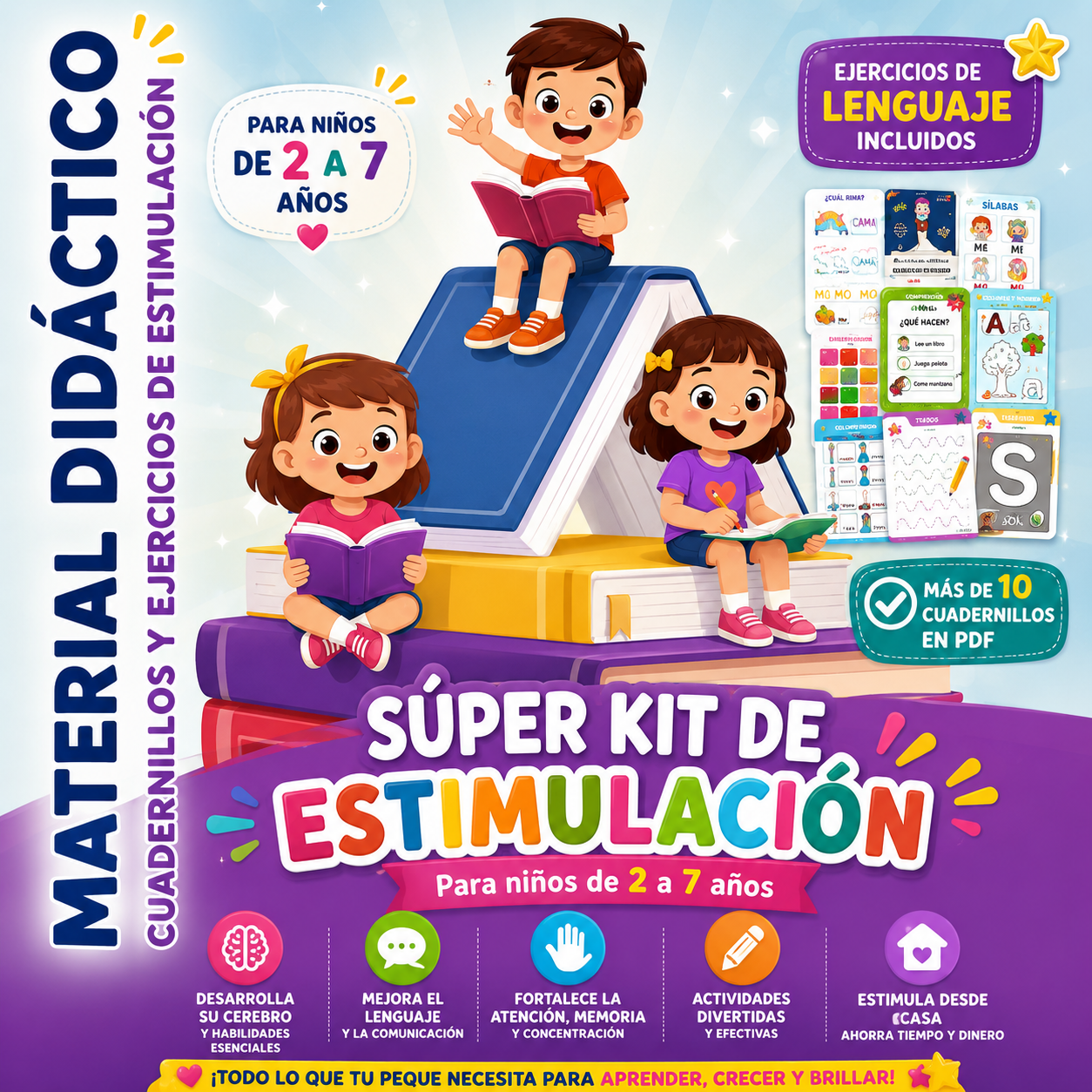 📚 Súper Kit de estimulación Premium 🌟