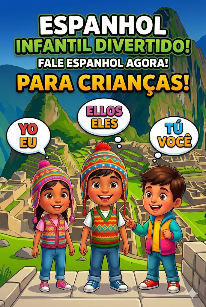 PEQUENO BILÍNGUE: PRONOMES DIVERTIDOS EM ESPANHOL | Hotmart