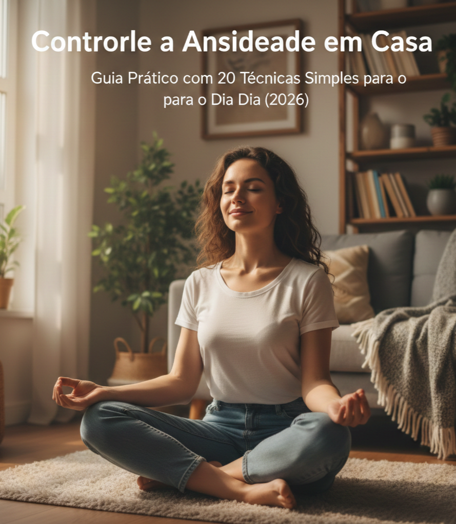 Controle a Ansiedade em Casa: 20 Técnicas Simples e Rápidas para o ...