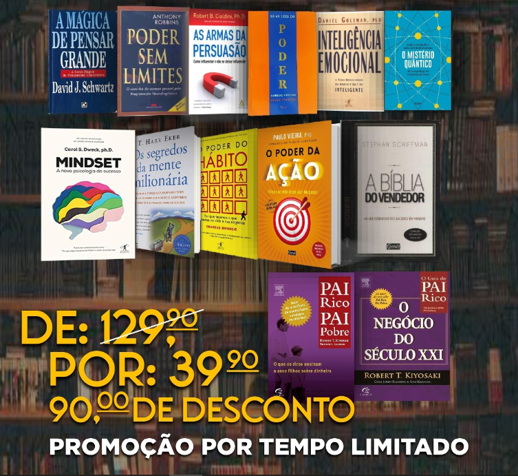 O Kit que Vai Mudar Sua Vida: 10 Livros Poderosos em Um Só Pacote