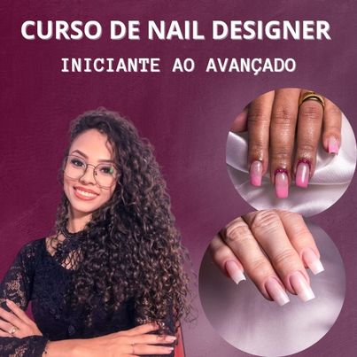 Imagem de capa para o Curso online Curso de Nail Designer - Iniciante ao Avançado