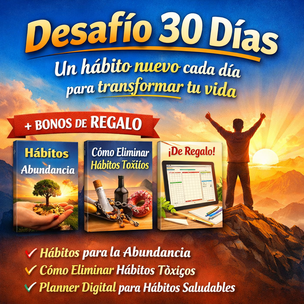 Desafío 30 días: un hábito nuevo cada día para transformar tu vida ...