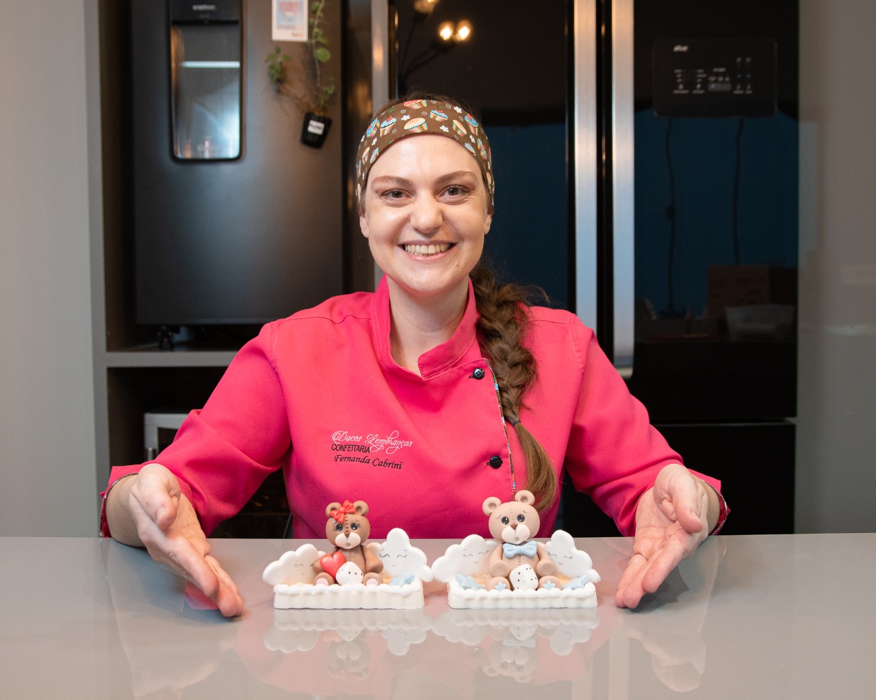 Modelagem em pasta americana com Fernanda Cabrini Fernanda Pezzin