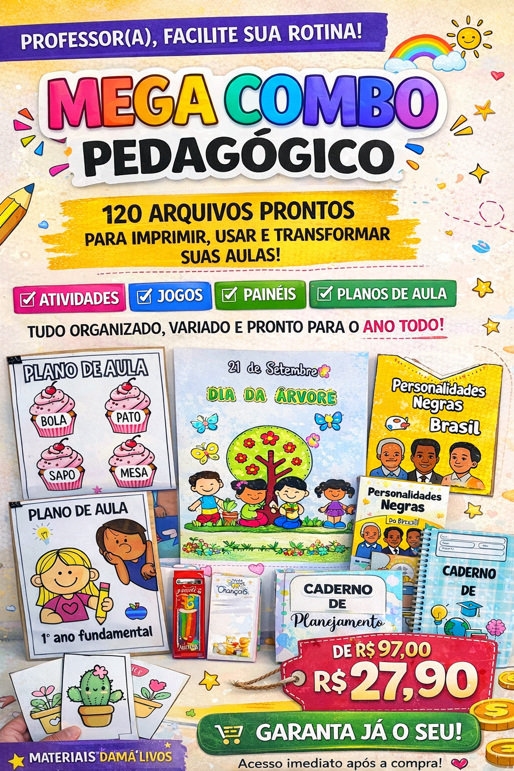 Mega Combo Pedagógico - Thalita Silva | Hotmart