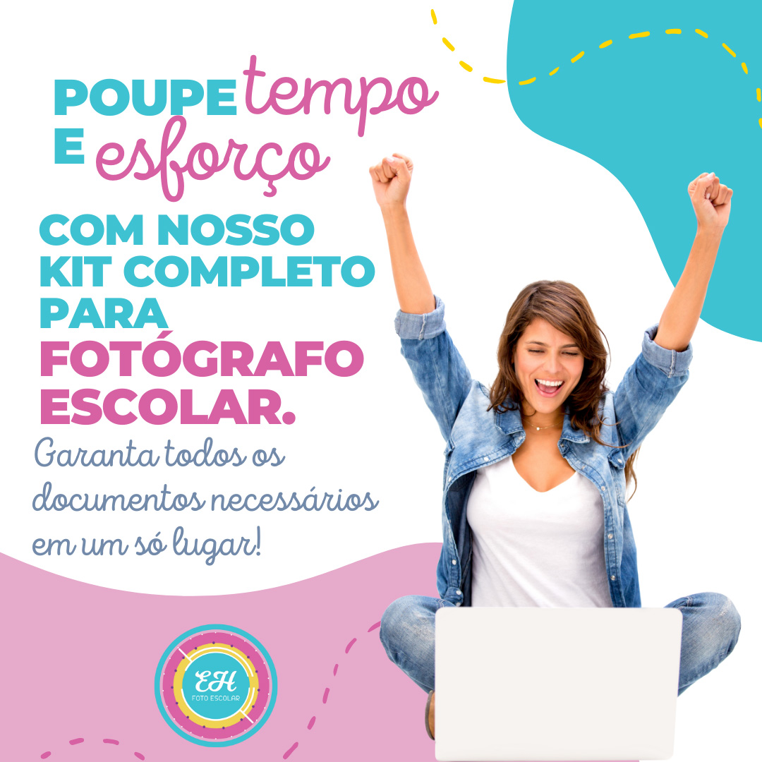 Kit completo para Fotógrafo Escolar: Documentos indispensáveis para...