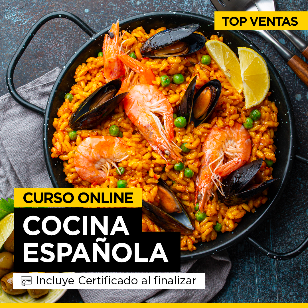 Curso Cocina Española Online ESCUELA CURSOSDECOCINA Hotmart