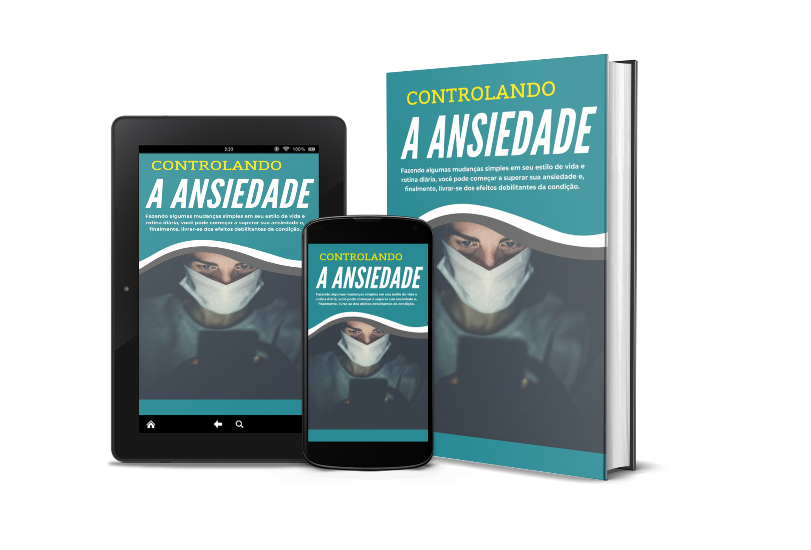E-BOOK PLR - CONTROLANDO A ANSIEDADE Fazendo algumas mudanças simples em seu estilo de vida e rotina diária, você pode começar a superar sua ansiedade e, finalmente, livrar-se dos efeitos debilitantes da condição.