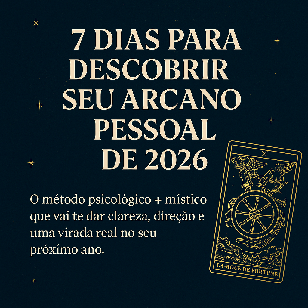 7 dias para descobrir seu arcano pessoal - Instituto Célia Siqueira...