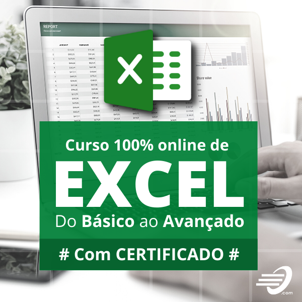 Imagem de capa para o Curso online Curso de Excel