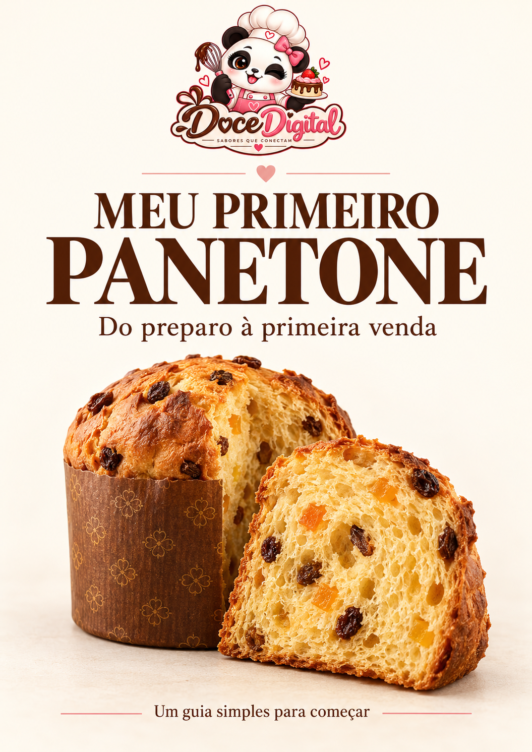 Capa do E-book Meu primeiro PANETONE
