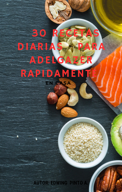 Imagen de portada para Ebook 30 RECETAS DIARIAS PARA ADELGAZAR RAPIDAMENTE EN CASA