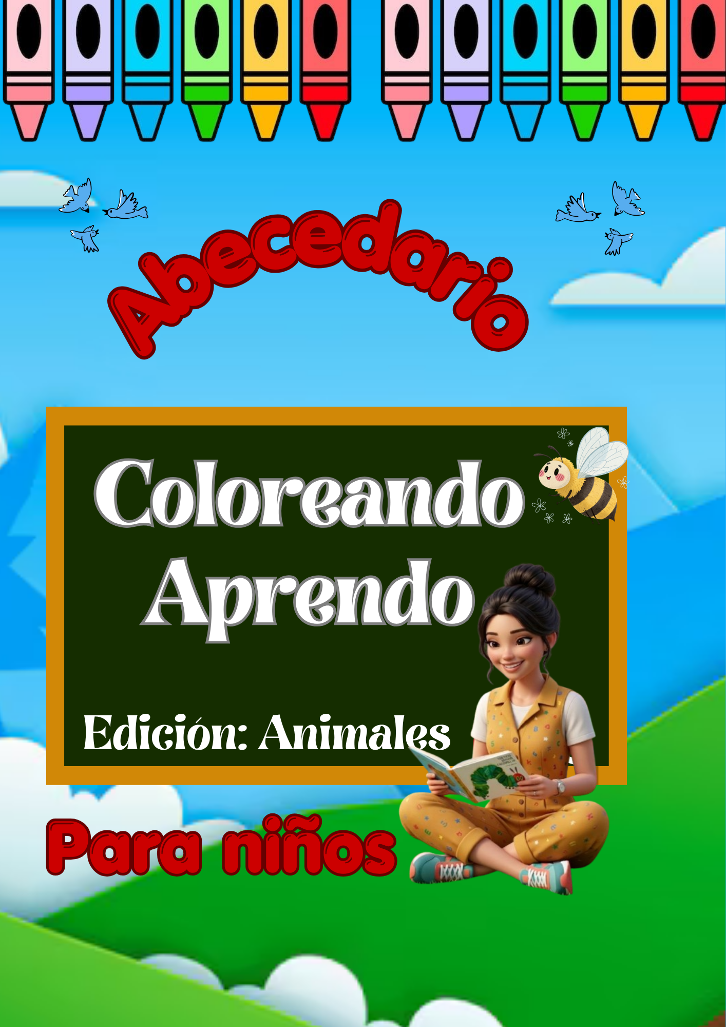 Abecedario para colorear edición: animales | Hotmart