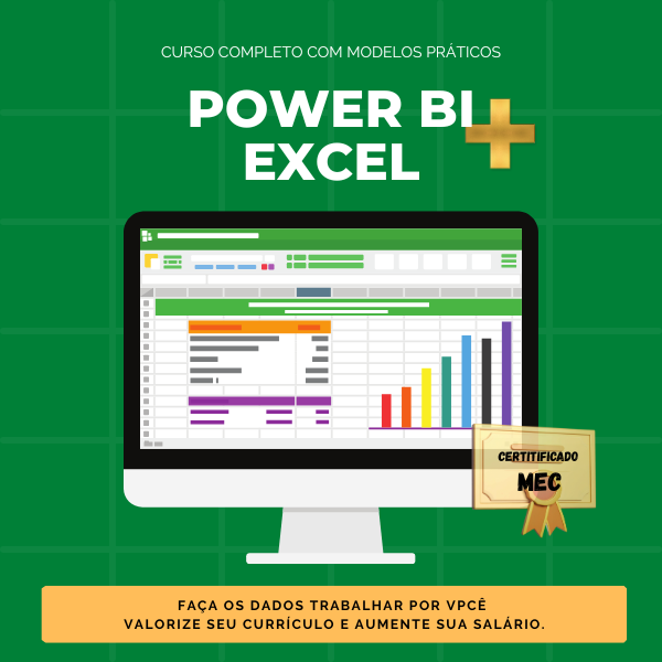 POWER BI + EXCEL - Do básico ao avançado