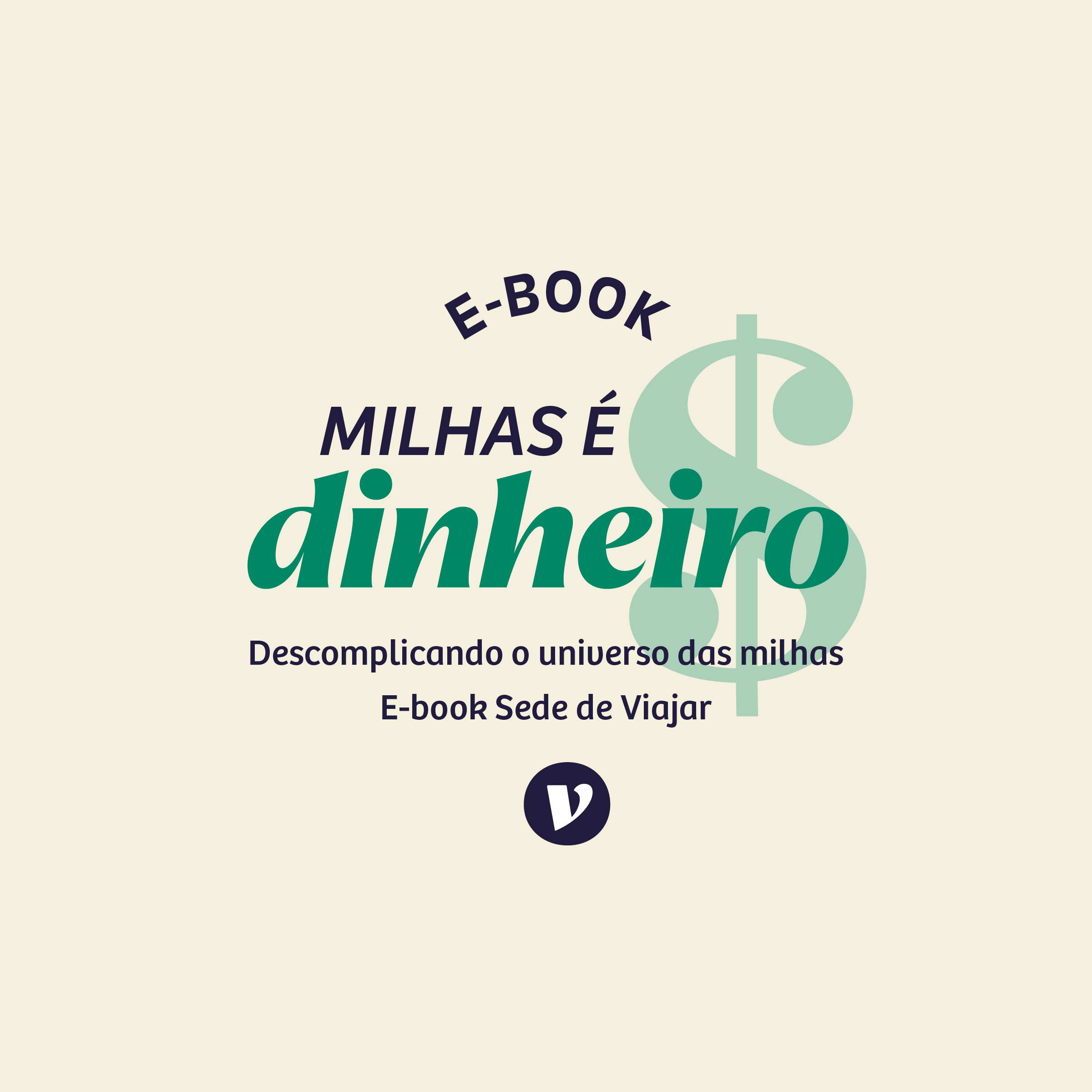 Imagem de capa para o Curso online e-Book Milhas é Dinheiro