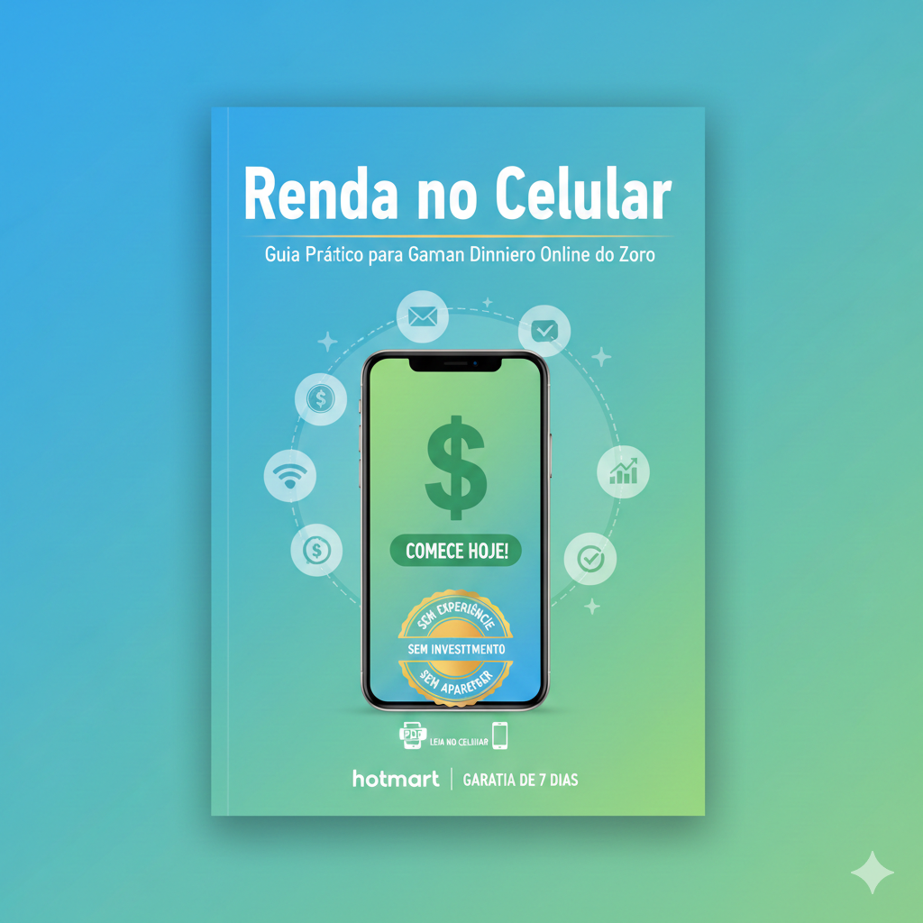 Renda no Celular: Guia Prático para Ganhar Dinheiro Online do Zero ...