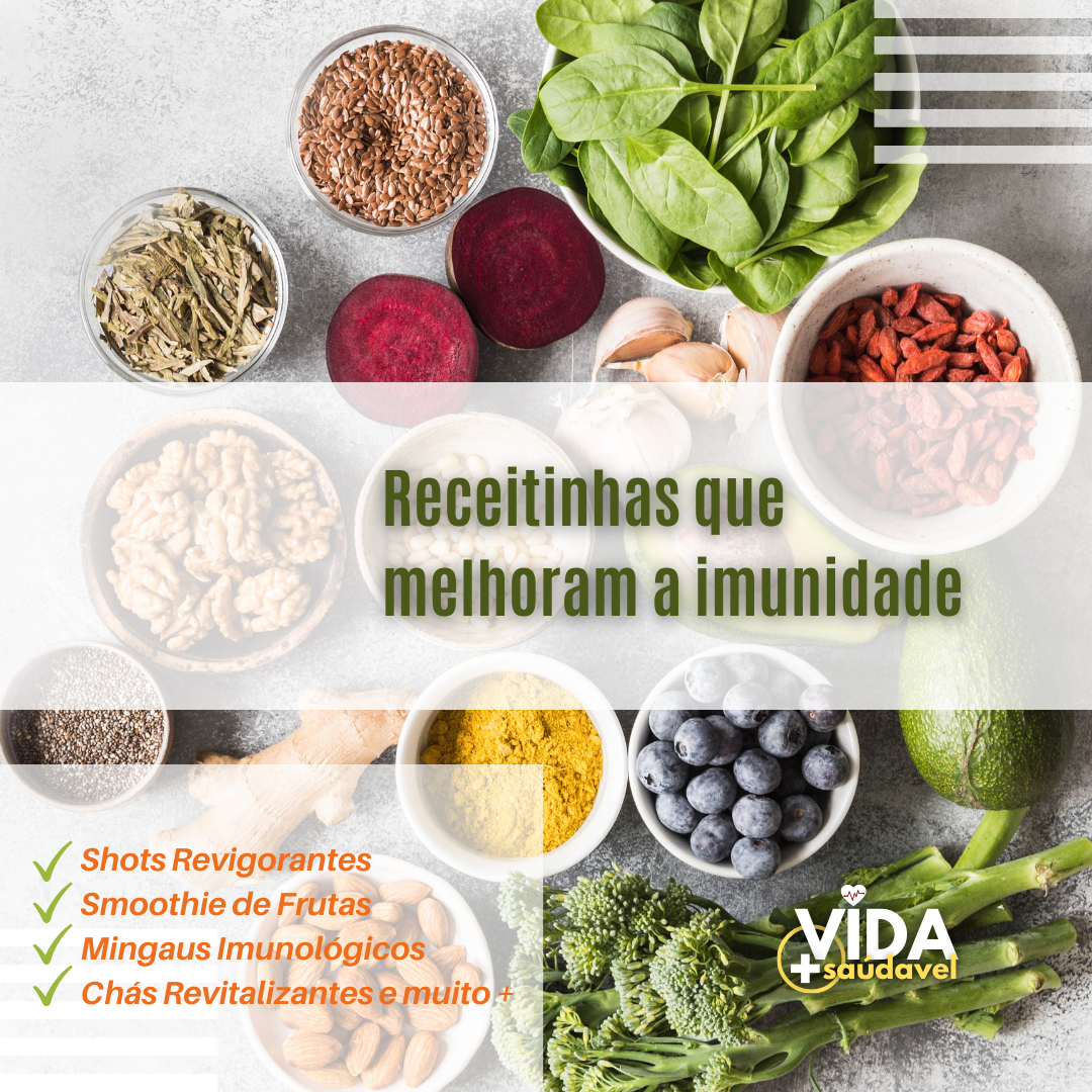 Receitas Poderosas para Reforçar Sua Imunidade