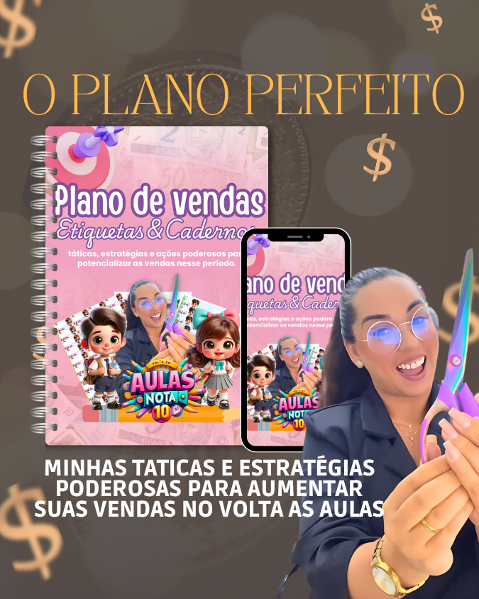 O PLANO PERFEITO - PLANO DE VENDAS NOTA 10 - Rivania Ribeiro | Hotmart