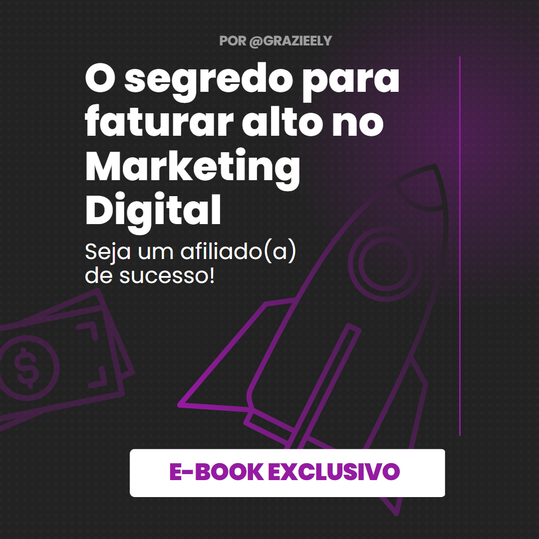 E-book O segredo para faturar alto no Marketing Digital