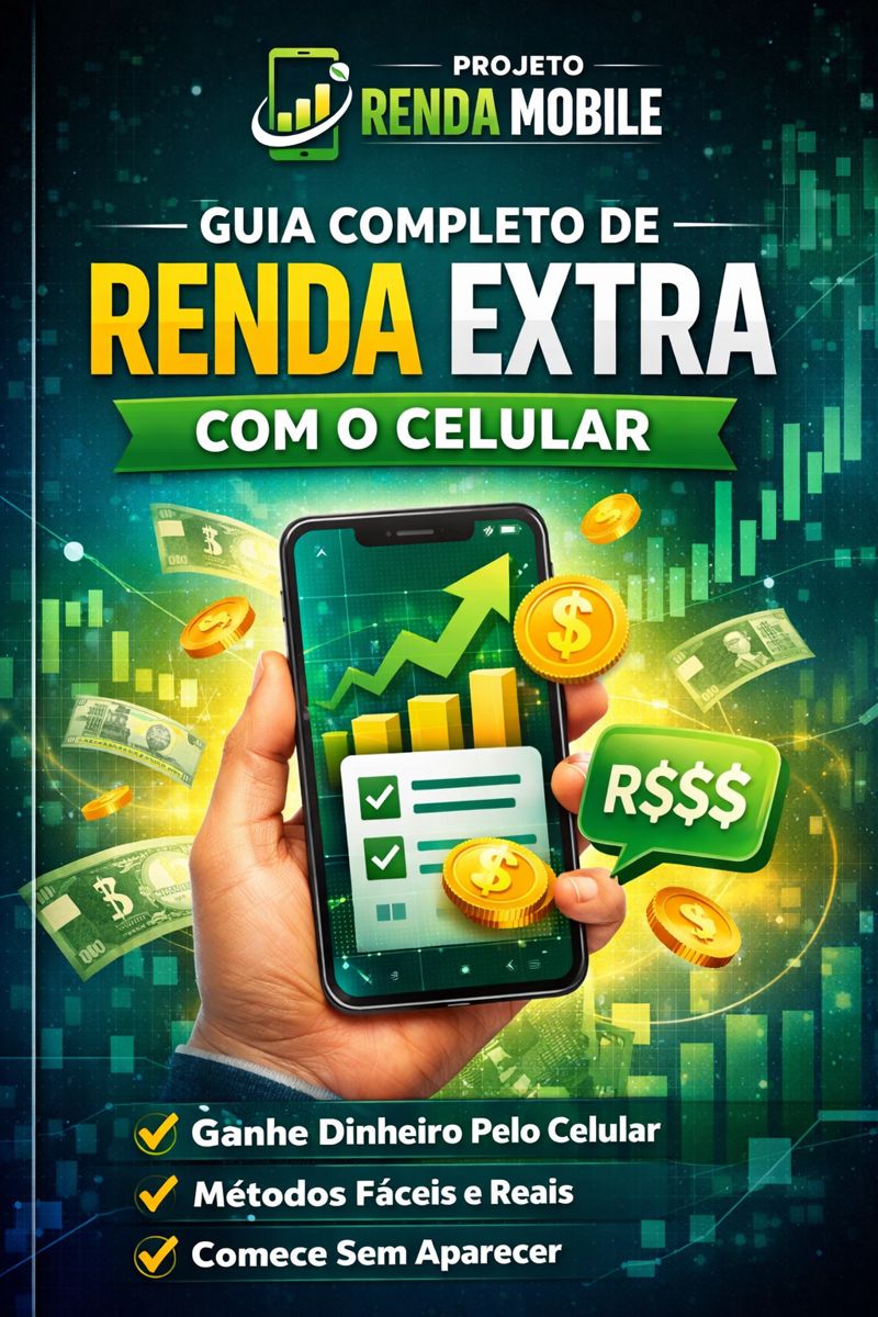 Guia Definitivo: Renda Extra pelo Celular Sem Aparecer | Hotmart