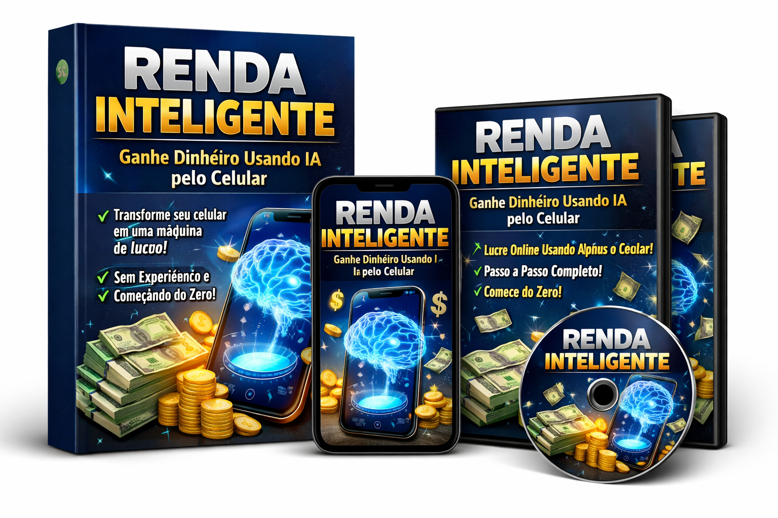 Renda Extra com Inteligência Artificial no Celular | Hotmart