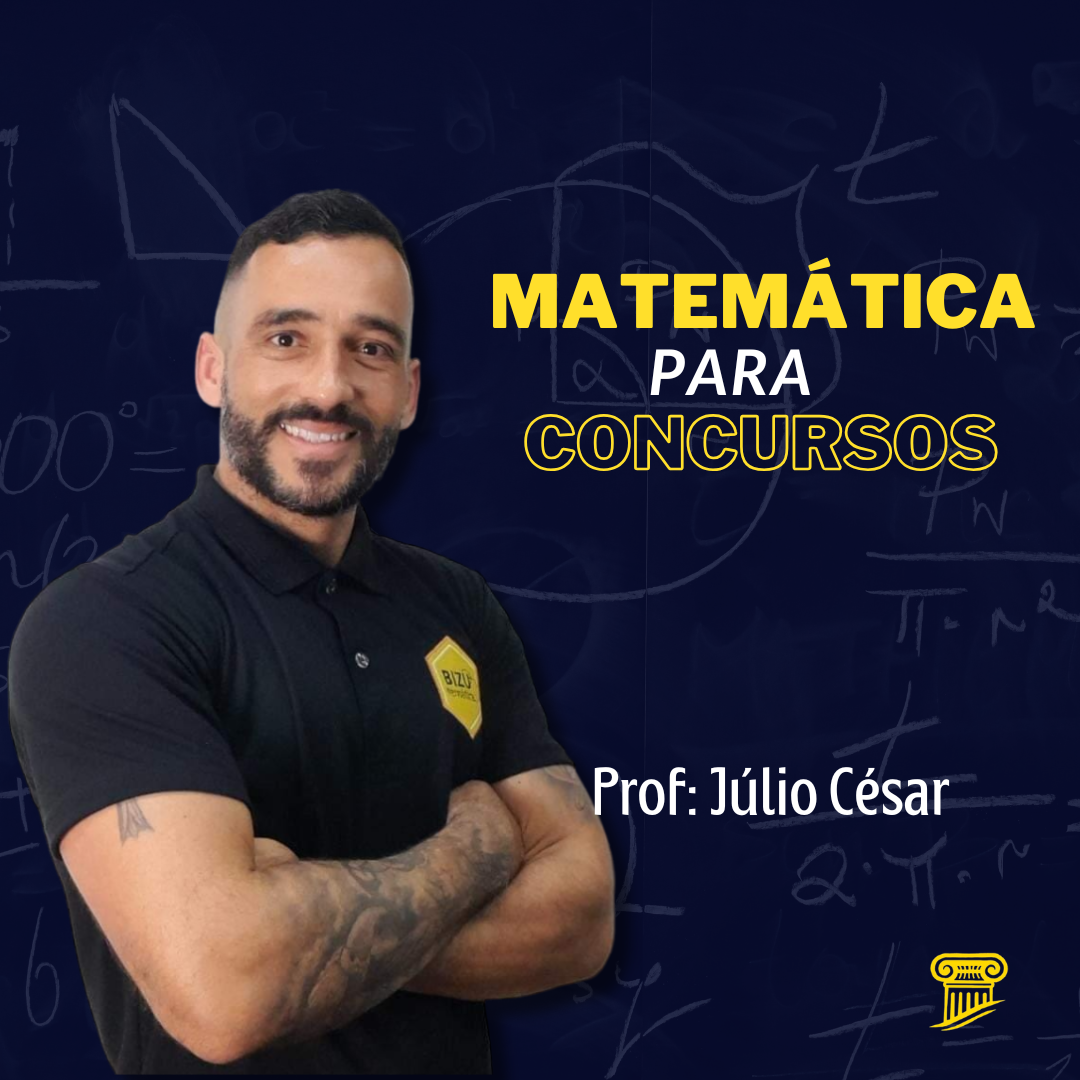 Imagem de capa para o Curso online Matemática + Raciocínio Lógico para Concursos