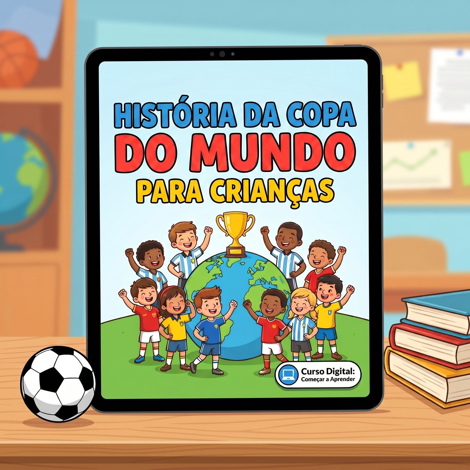 História da Copa do Mundo para Crianças
