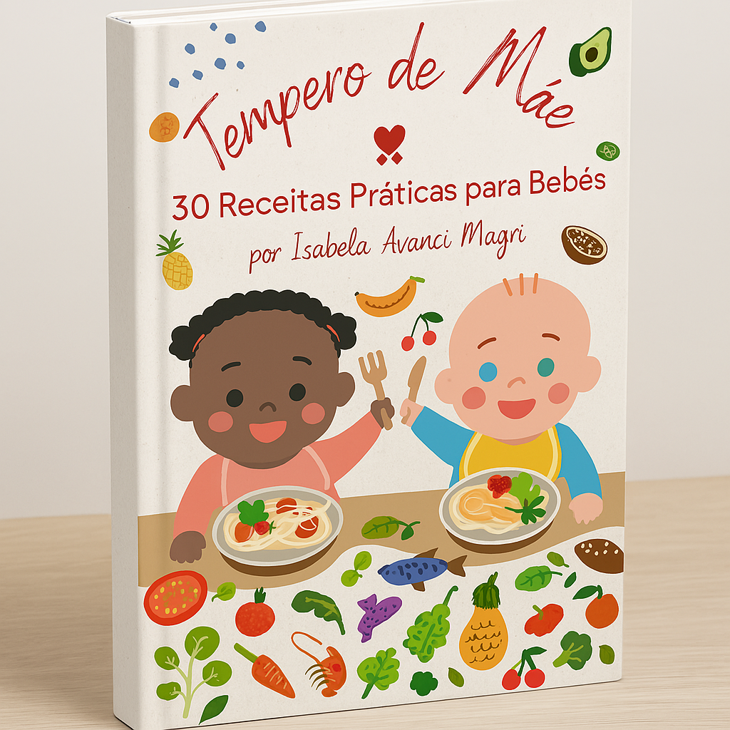 TEMPERO DE MÃE: 30 Receitas Práticas para Bebês