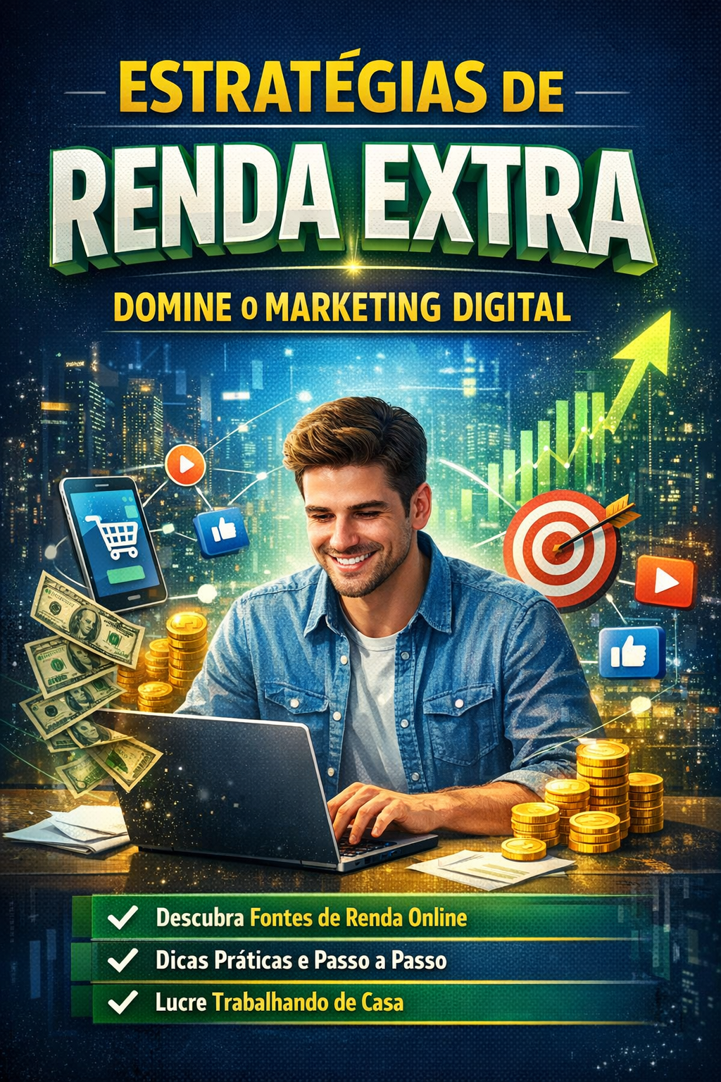 Estratégias de Renda Extra: Domine o Marketing Digital | Hotmart