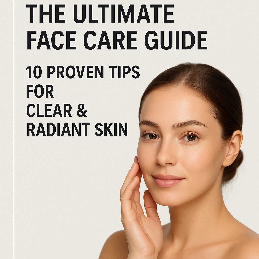 The Ultimate Face Care Guide: 10 Proven Tips for Clear & Radiant Skin