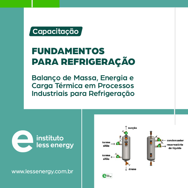 Imagem de capa para o Curso online Capacitação em Balanço de Massa, Energia e Carga Térmica na Refrigeração Industrial